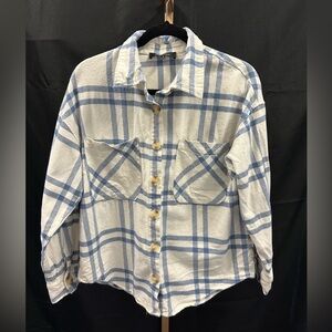 Blu Pepper Women's Button Down Flannel Size Small